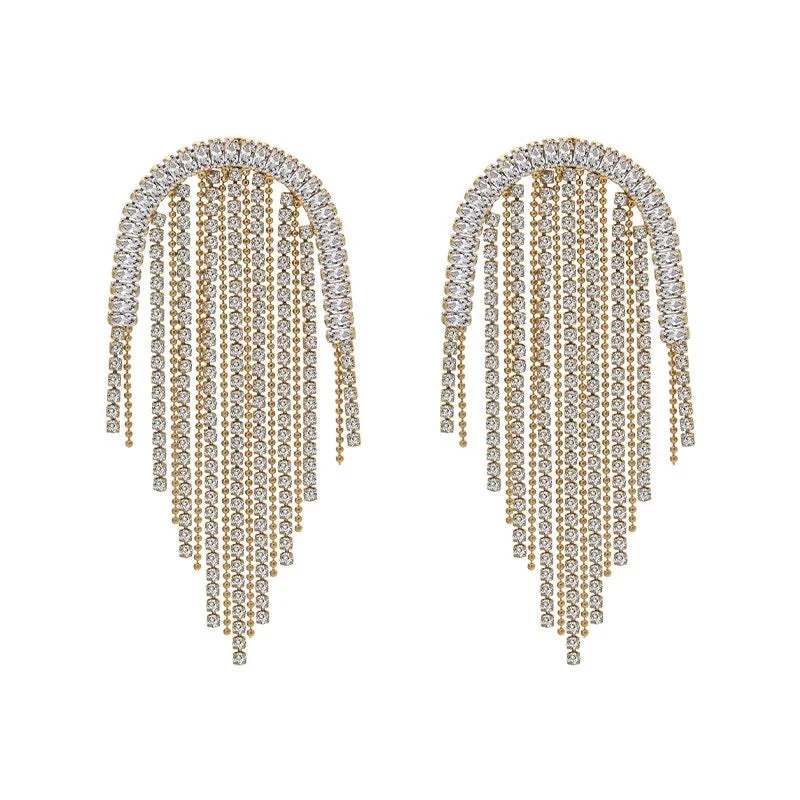 Earrings Tend Tips-Rochelle CZ Drop Earring