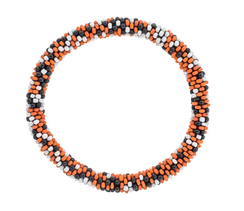 Best Sleek Bracelets-Game Day Roll-On® Bracelet <br> Orange & Black Speckled