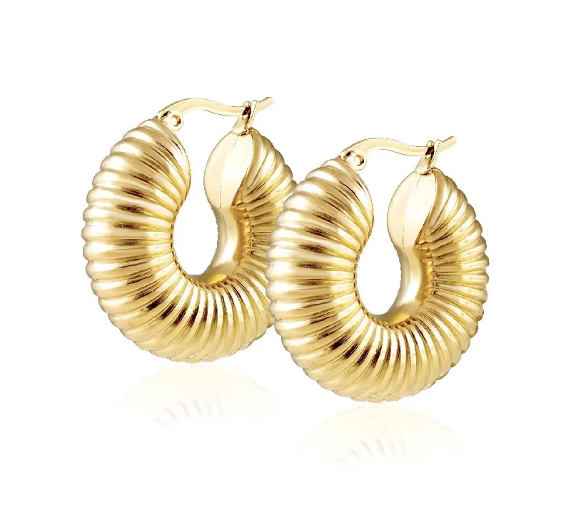 Best Hard Earrings-Robyn Tube Hoops