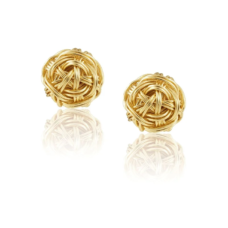 Earrings For Sharp Brows-Remy Statement Stud