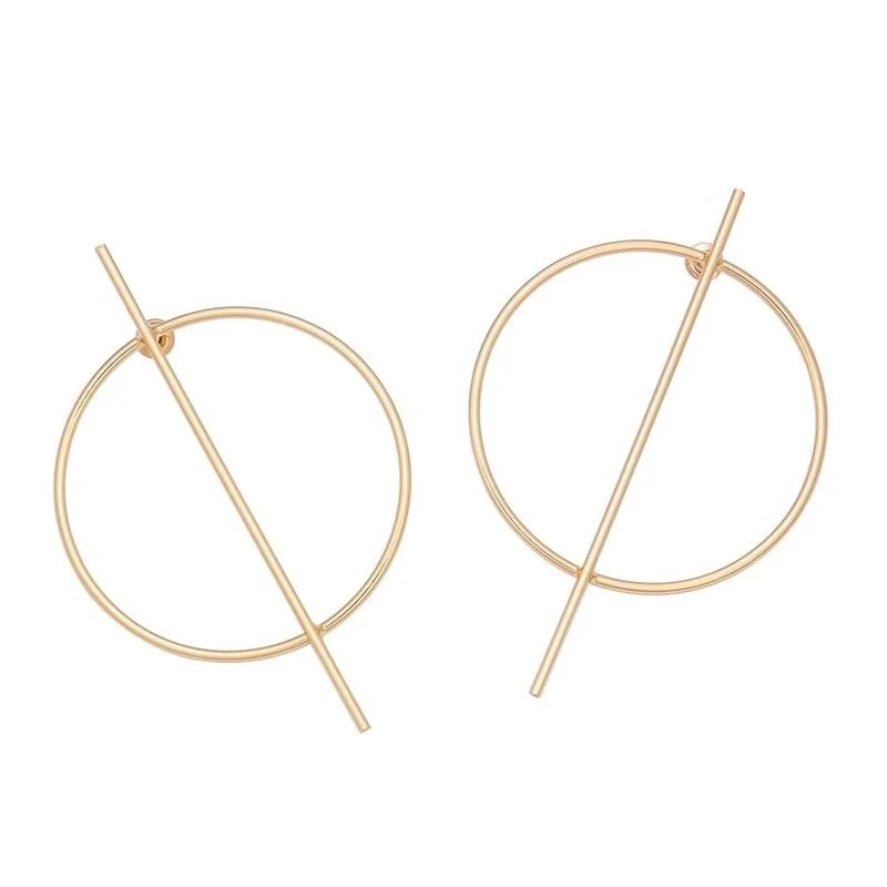 Extra Sharp Earrings-Alex Bar Earring